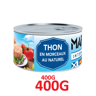 THON MORCEAUX AU NATUREL MARTIN'S 1/2 400G