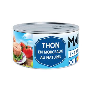 THON MORCEAUX AU NATUREL MARTIN'S 1/4 185g