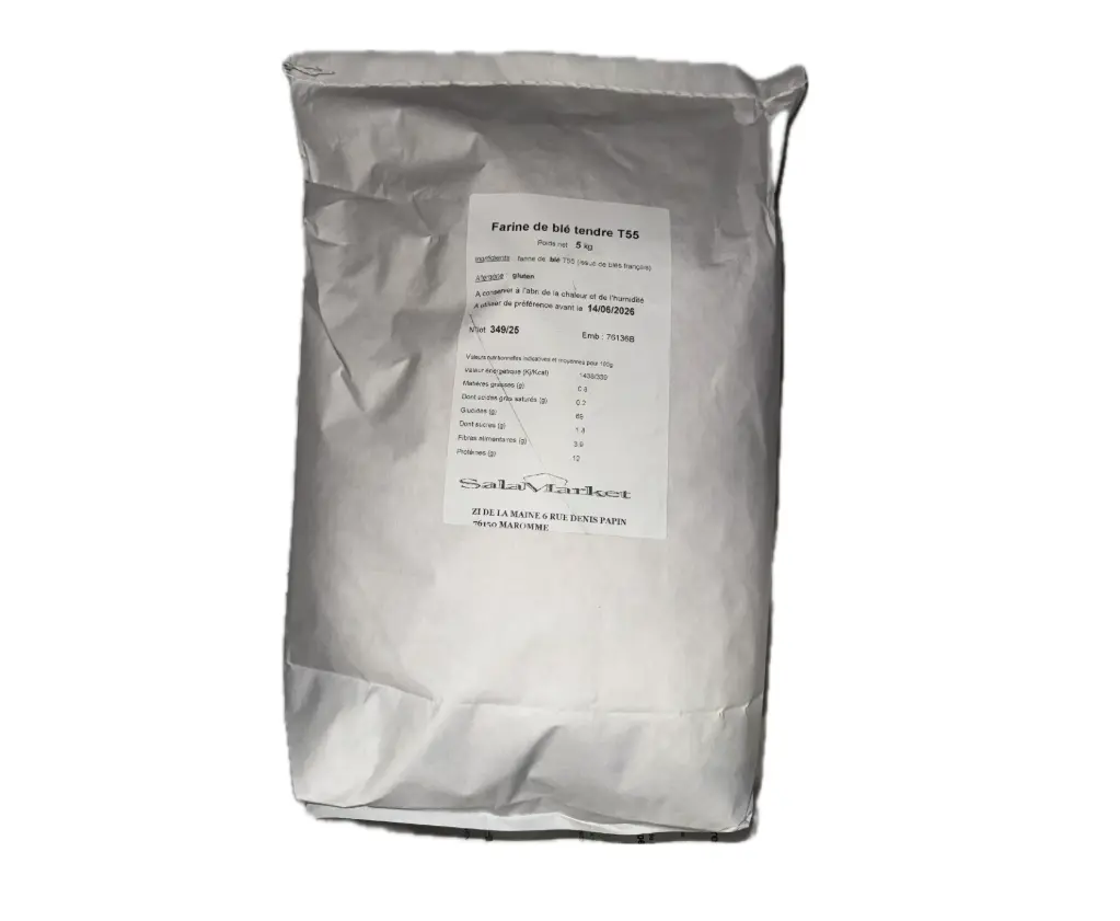 FARINE DE BLE TENDRE T55 SALAMARKET 5KG