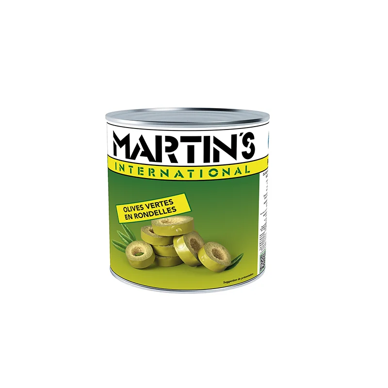 OLIVES VERTES RONDELLES "MARTIN'S" 3/1