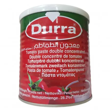 CONCENTRE DE TOMATES DURRA 800G X12