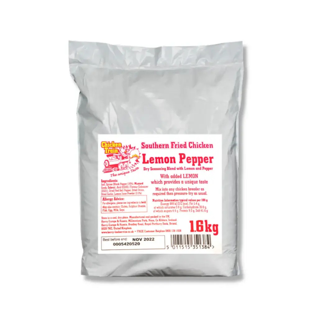 MARINADE LEMON PEPPER SOUTHERN FRIED CHICKEN 1,6KG CHICKEN TRAIN