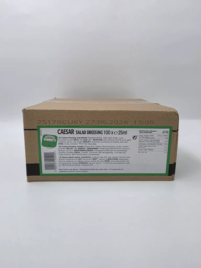 SAUCE CAESAR COUPELLE 25ML X100 HEINZ