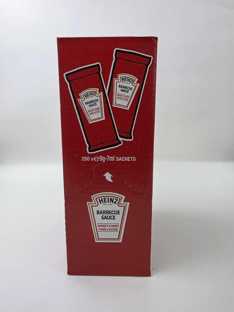 SAUCE BARBECUE STICK HEINZ 7ML X250