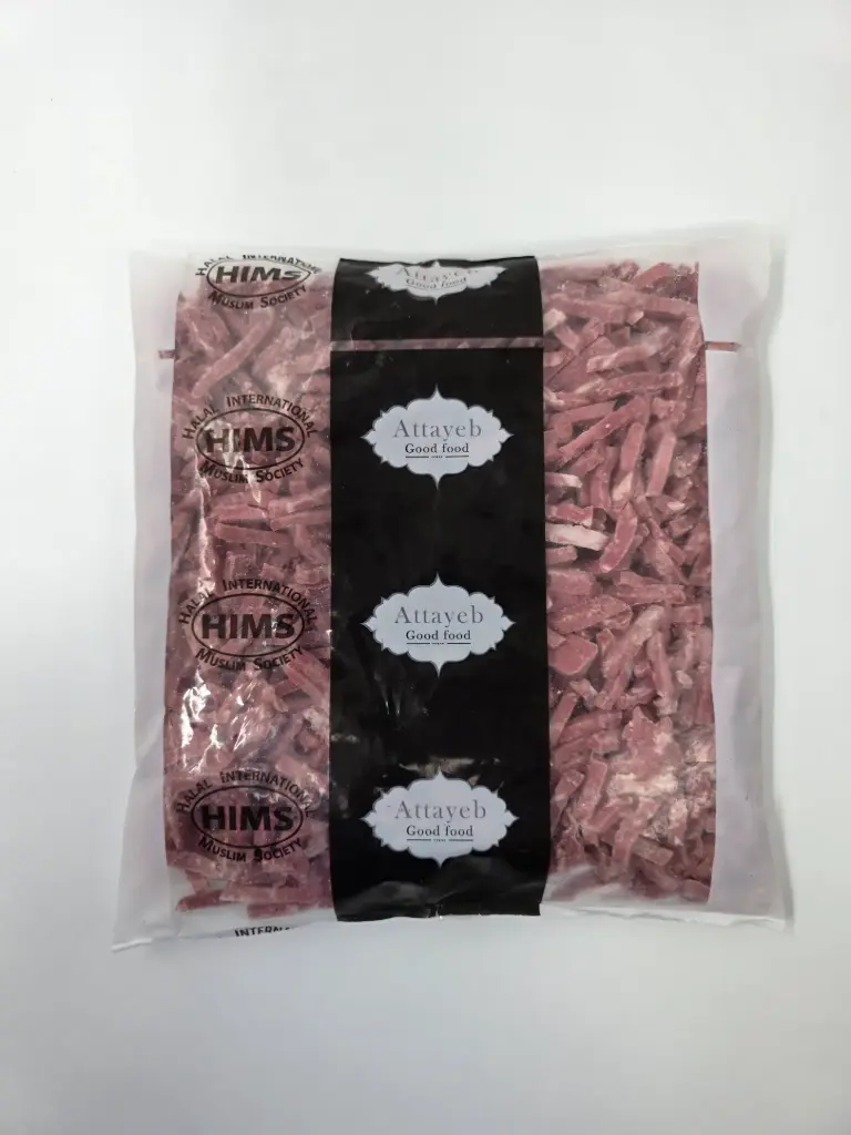 LARDONS DE VEAU FUMEES NMVL ATTAYEB GF 1KG {C5}