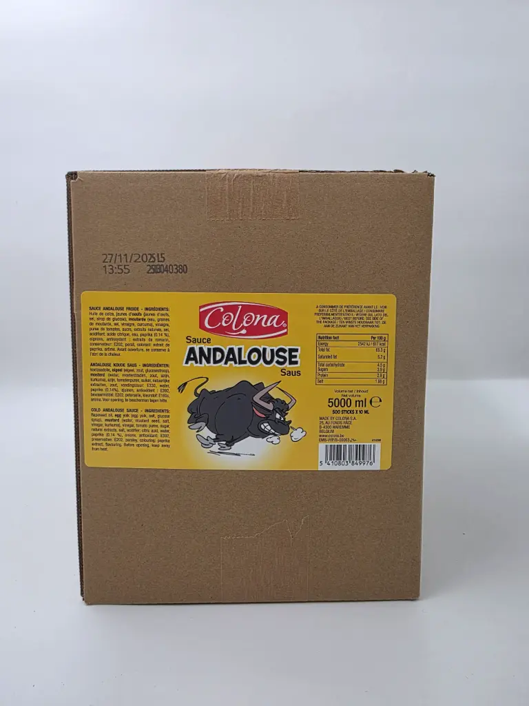 SAUCE ANDALOUSE STICK COLONA 10ML X500