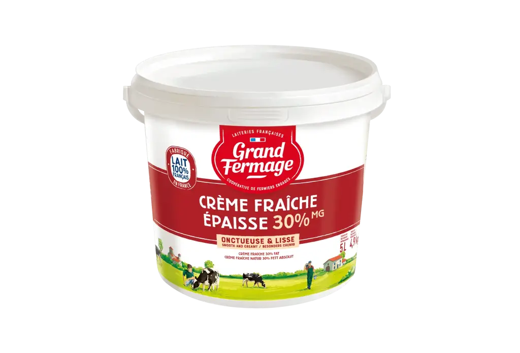 CREME FRAICHE 30% GRAND FERMAGE 5L