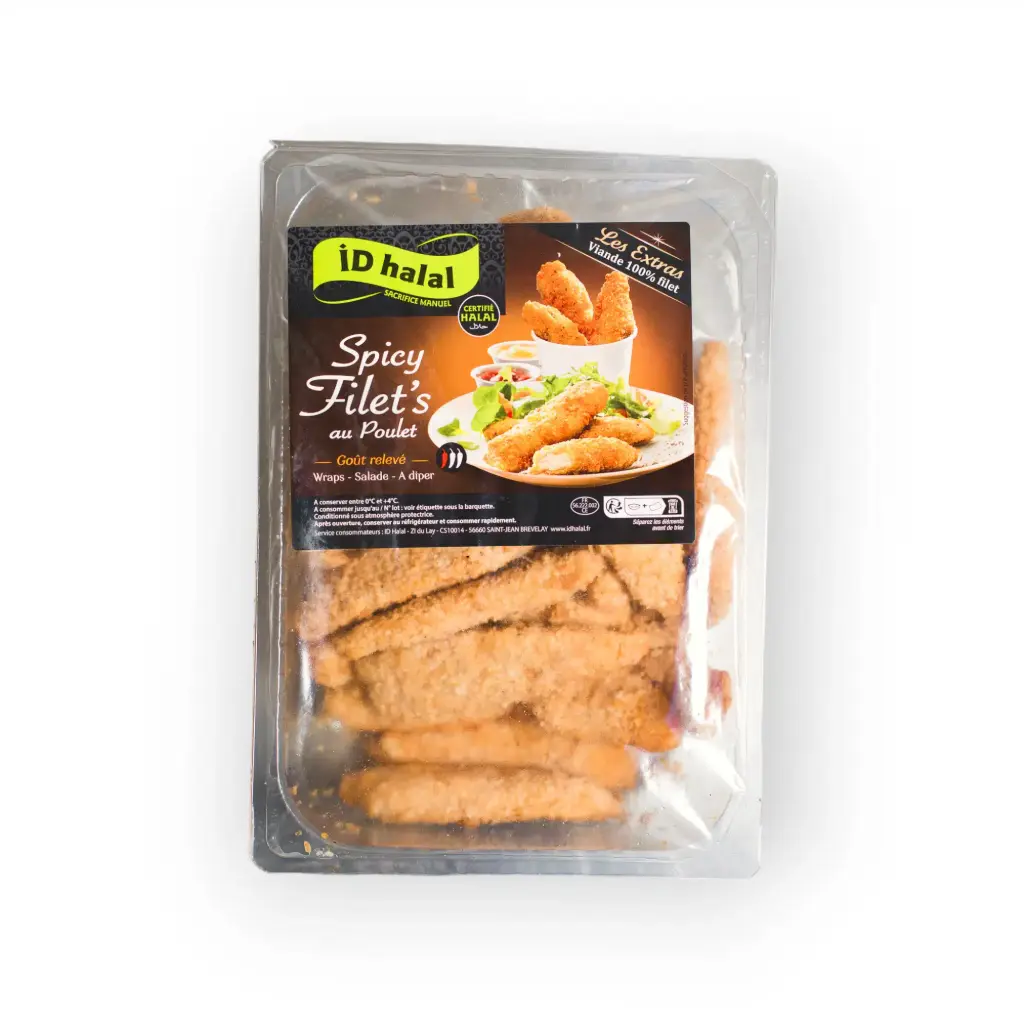 SPICY DE POULET 1KG ID HALAL
