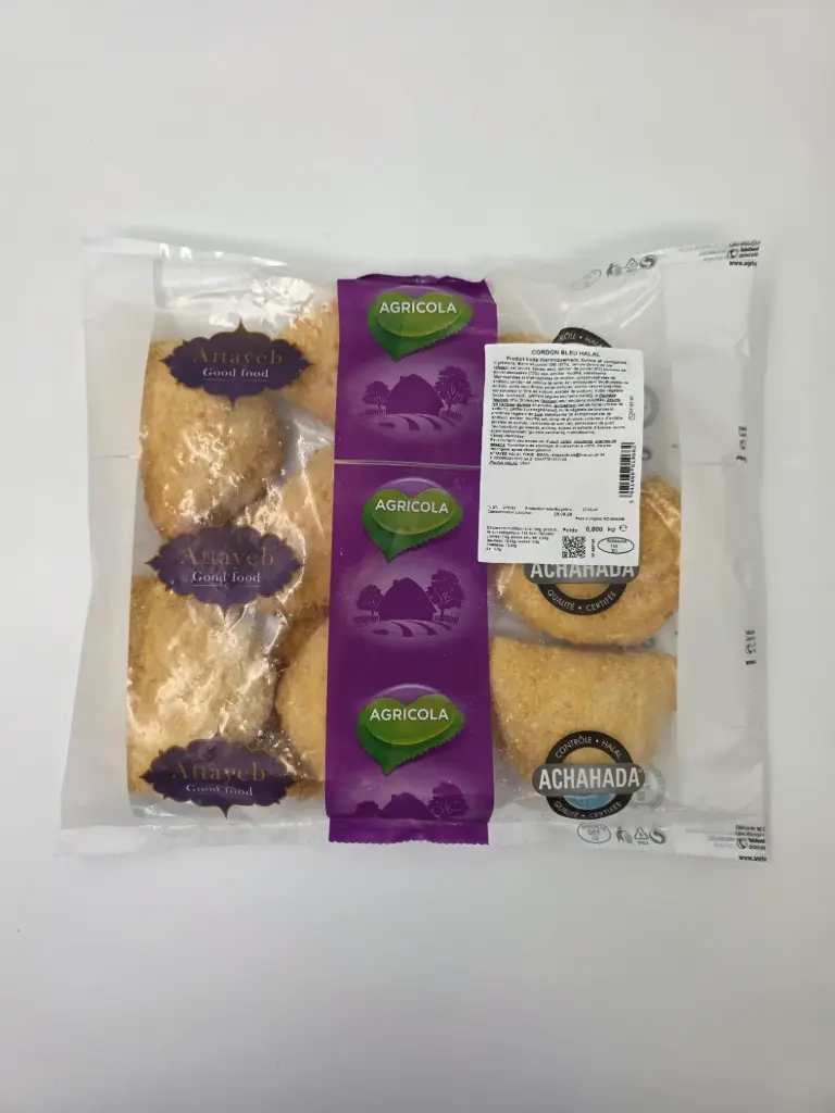 CORDON BLEU 800G AGRICOLA {C13}