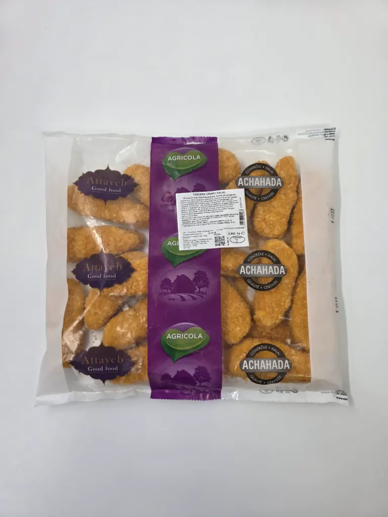 TENDERS CRISPY HALAL 800G AGRICOLA {C13}
