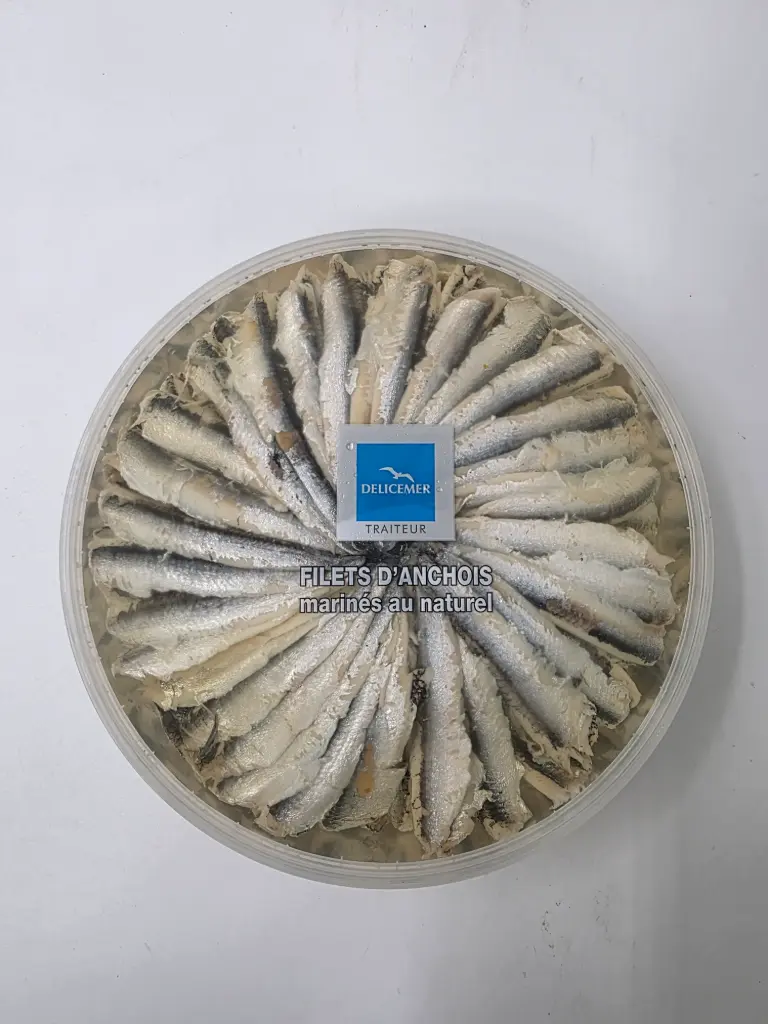 FILETS D'ANCHOIS MARINES A L'HUILE 700G
