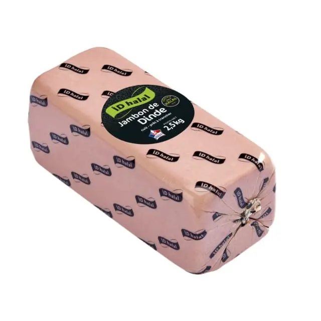 JAMBON DE DINDE CUIT 2.5KG ID HALAL