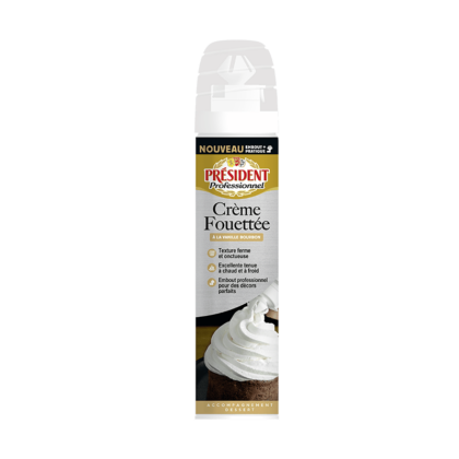 CREME FOUETTEE 500G PRESIDENT 