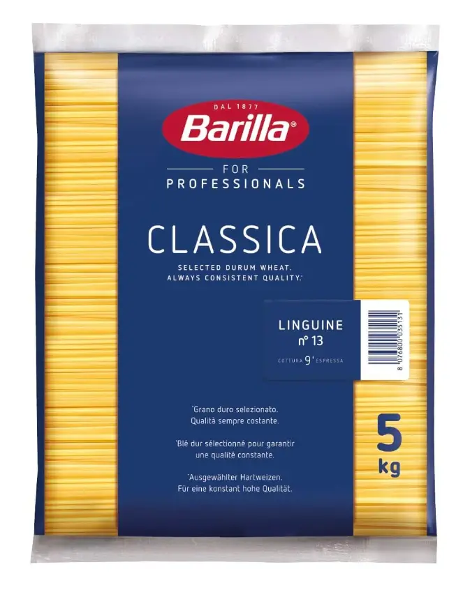 PATE LINGUINE 5KG BARILLA