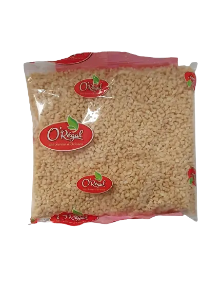 AMANDES BLANCHIE HACHEES 500G ORIENCO