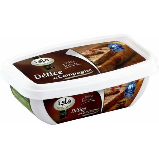 DELICE DE CAMPAGNE AVS 180G ISLA MONDIAL