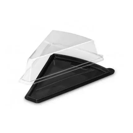 BOITE A TARTE TRIANGLE FOND NOIR X30