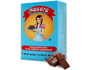 FLAN CHOCOLAT 50G NOUARA