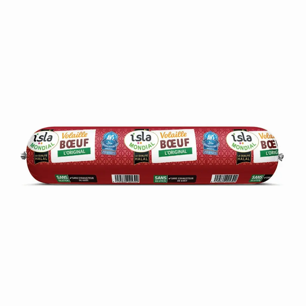 CACHIR VOLAILLE BOEUF 430G AVS ISLAMONDIAL