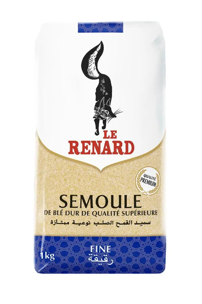 SEMOULE DE BLE FIN 1KG RENARD {1KG*10*}