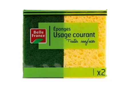 EPONGES GRATTANTES X2 BELLE FRANCE 2X14