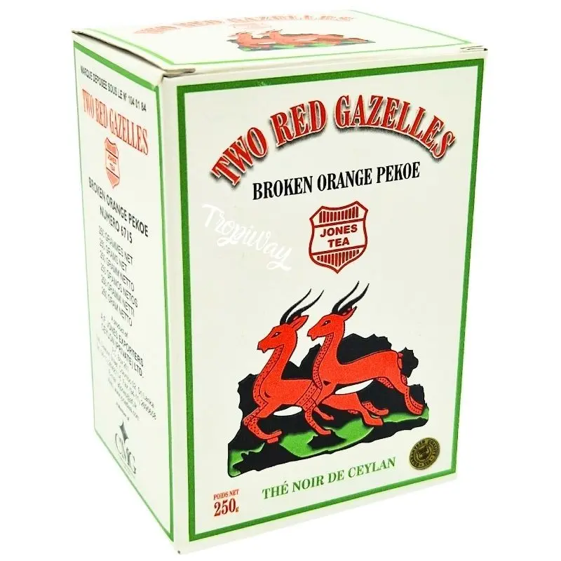 THE NOIR DEUX GAZELLES 250G {C40}
