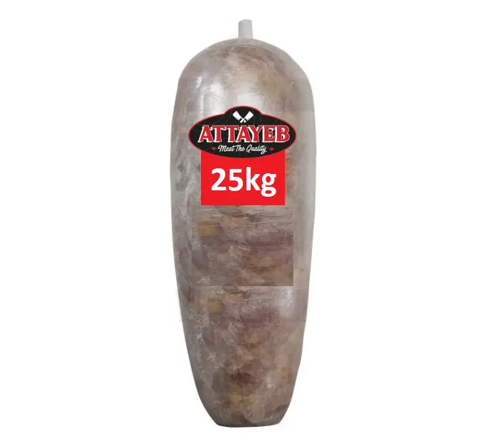 BOULE KEBAB POULET 25KG ETIQUETTE ROUGE PL