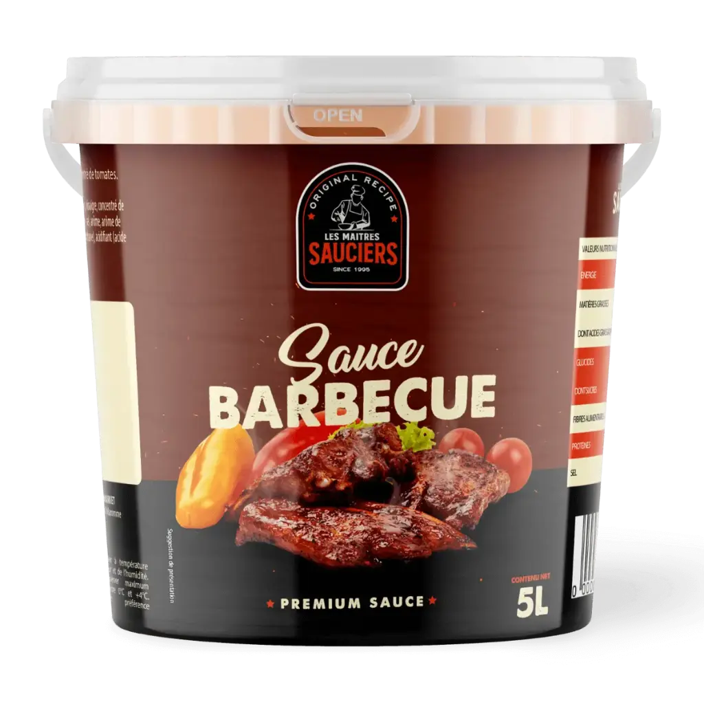 SAUCE BARBECUE 5L MAITRE SAUCIERS