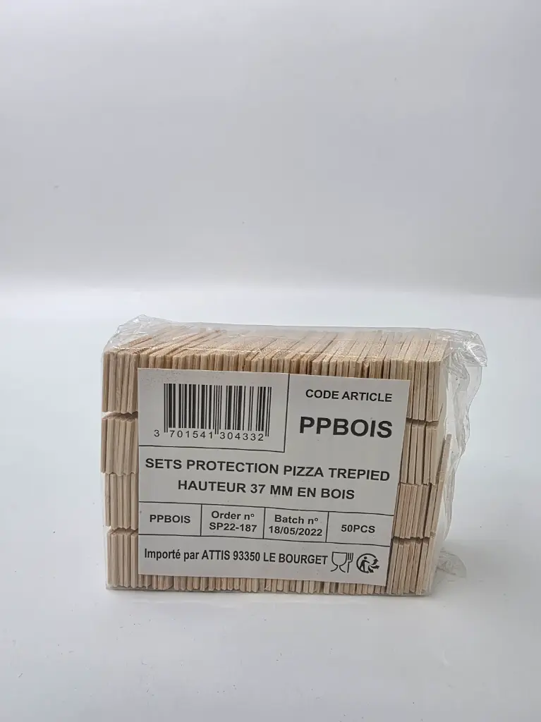 TREPIED PIZZA MARRON 50PCS