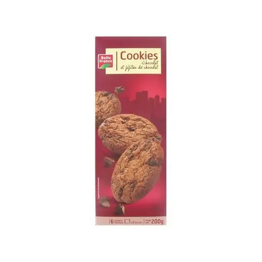 COOKIES CHOC+ PEPI 200G BELLE FRANCE