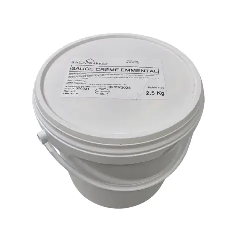 SAUCE CREME EMMENTAL SEAU 2,5KG SALAMARKET