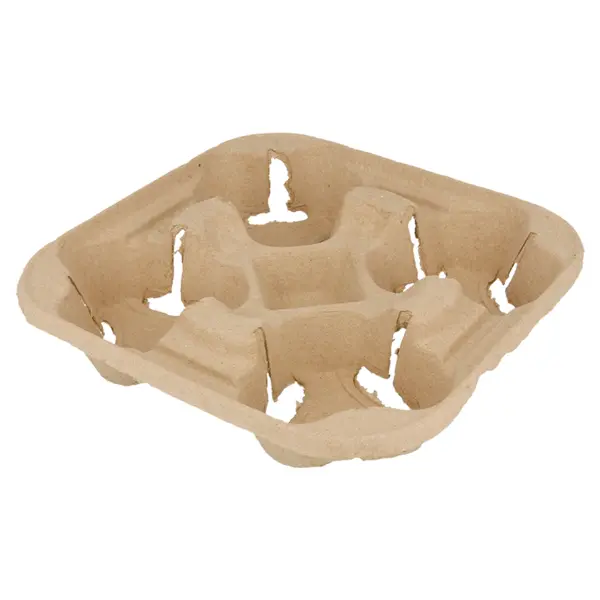 PORTE-GOBELETS 4 GOBELETS 22x22CM {C75}