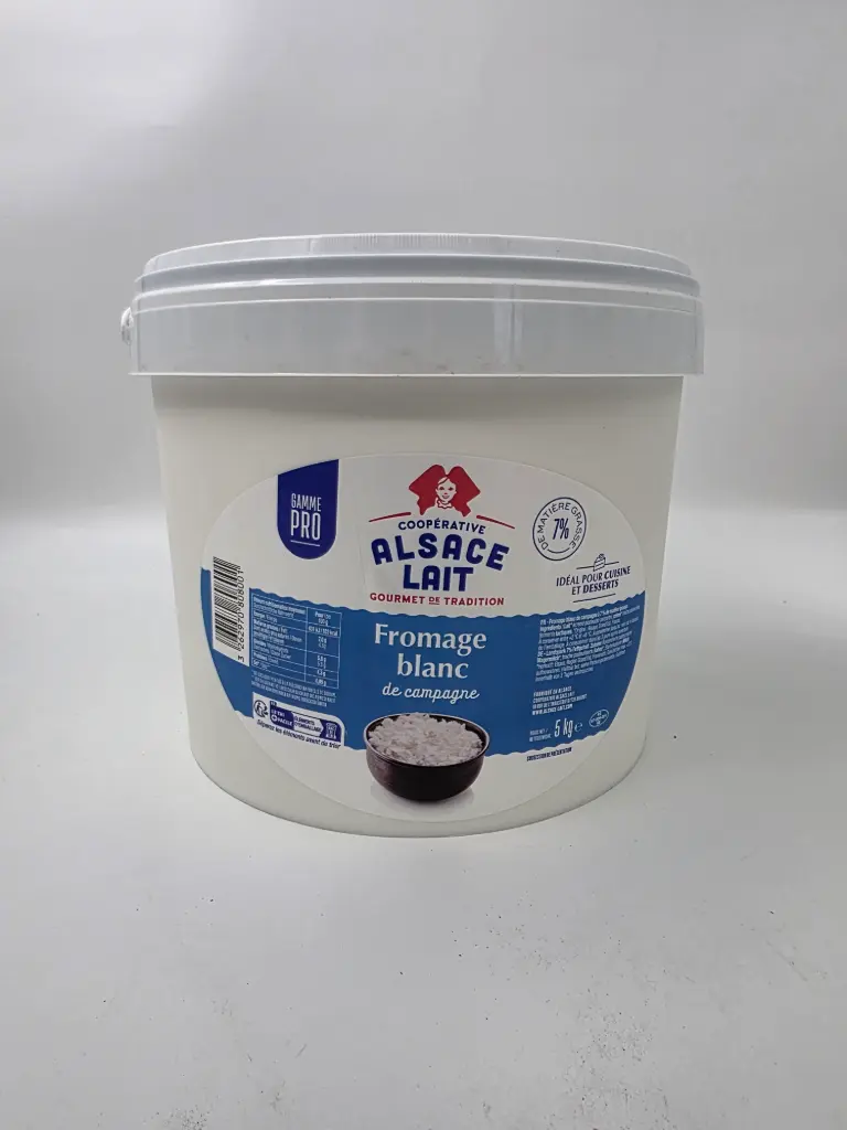 FROMAGE BLANC CAMPAGNE 7% 5KG ALSACE