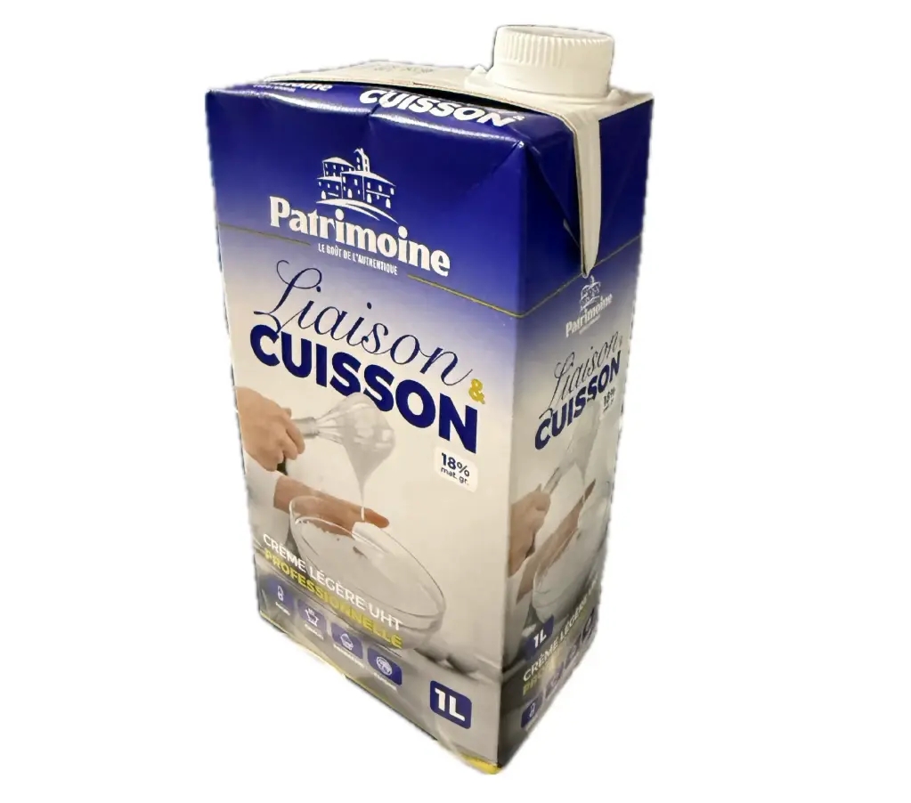 PATRIMOINE CREME LIQUIDE 18% (12x1L)