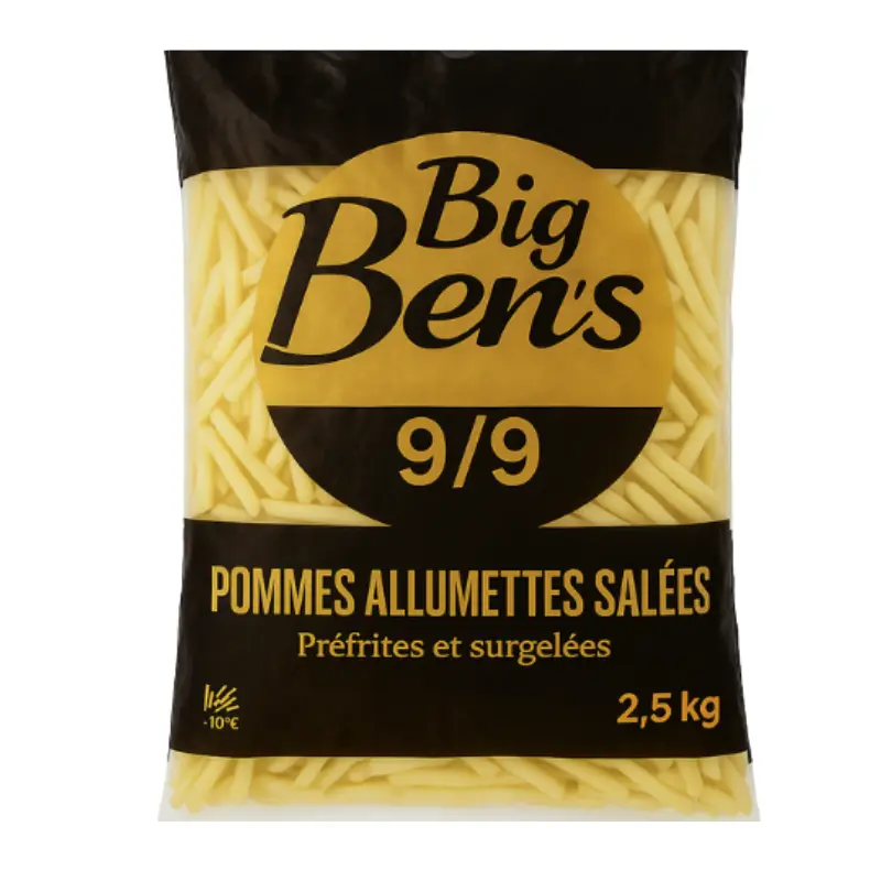 FRITES 9/9 BIG BEN'S 2,5KGX4