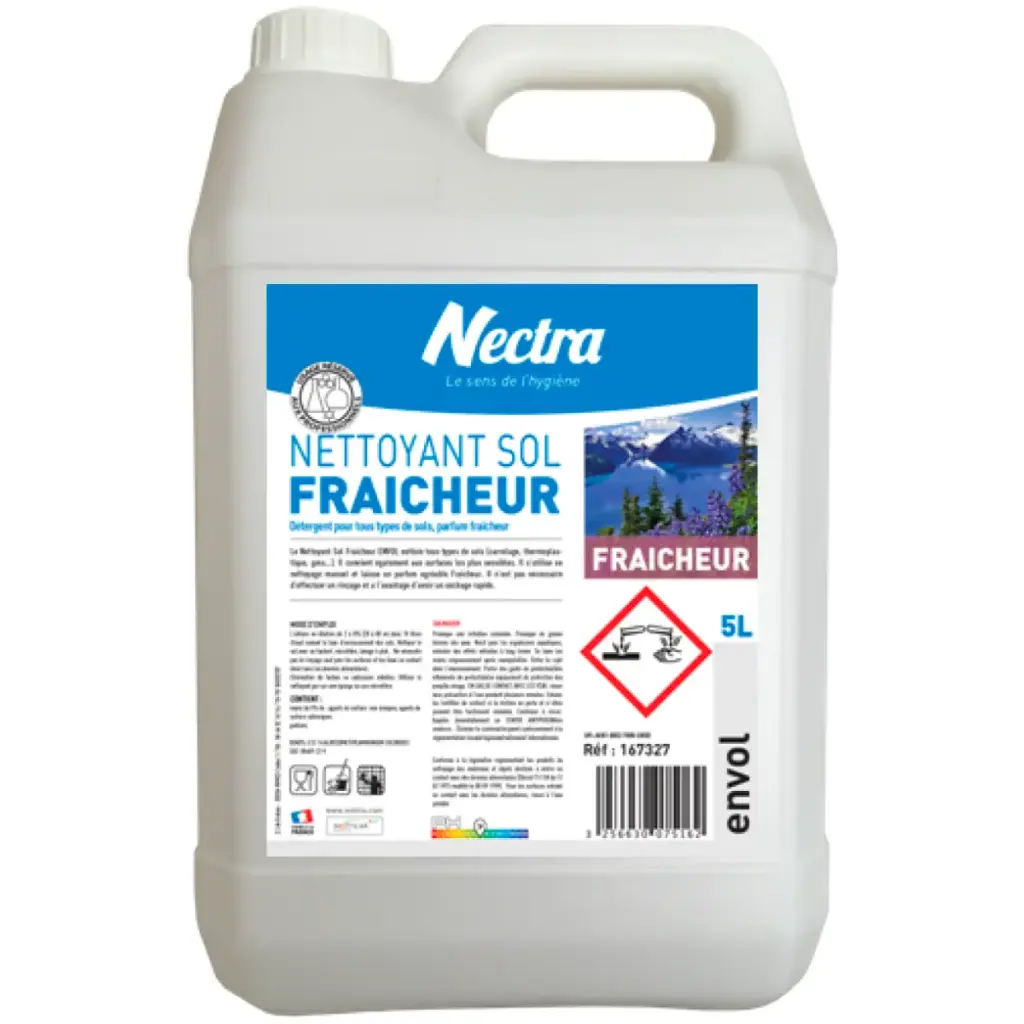 NETTOYANT SOL PARFUM PIN ENVOL 5L NECTRA