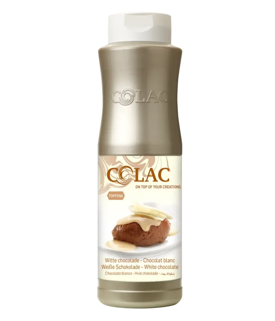 COLAC TOPPING CHOCOLAT BLANC 1KG {C6}