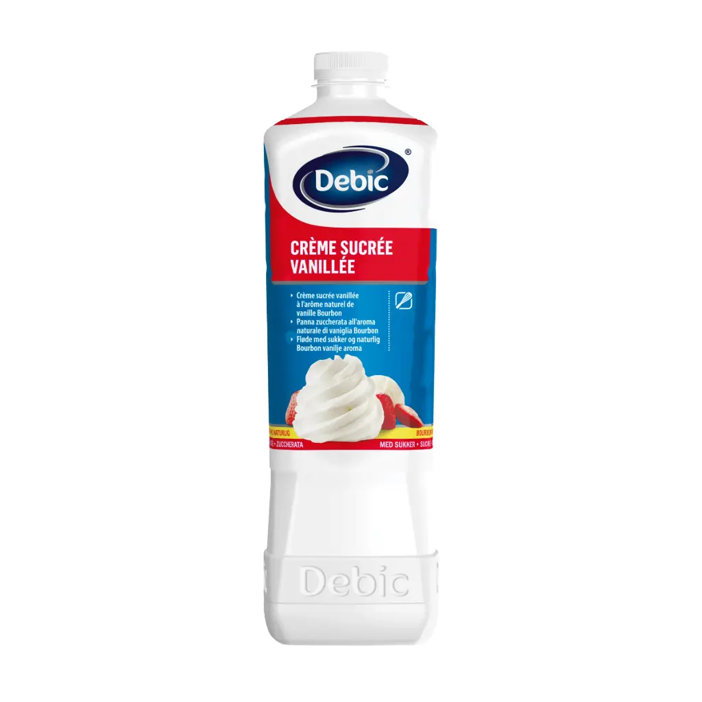 CREME SUCRE VANILLE 2L*6 DEBIC