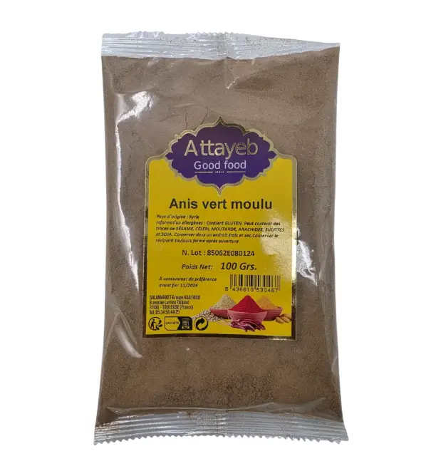 ANIS VERT MOULU 100GR ATTAYEB
