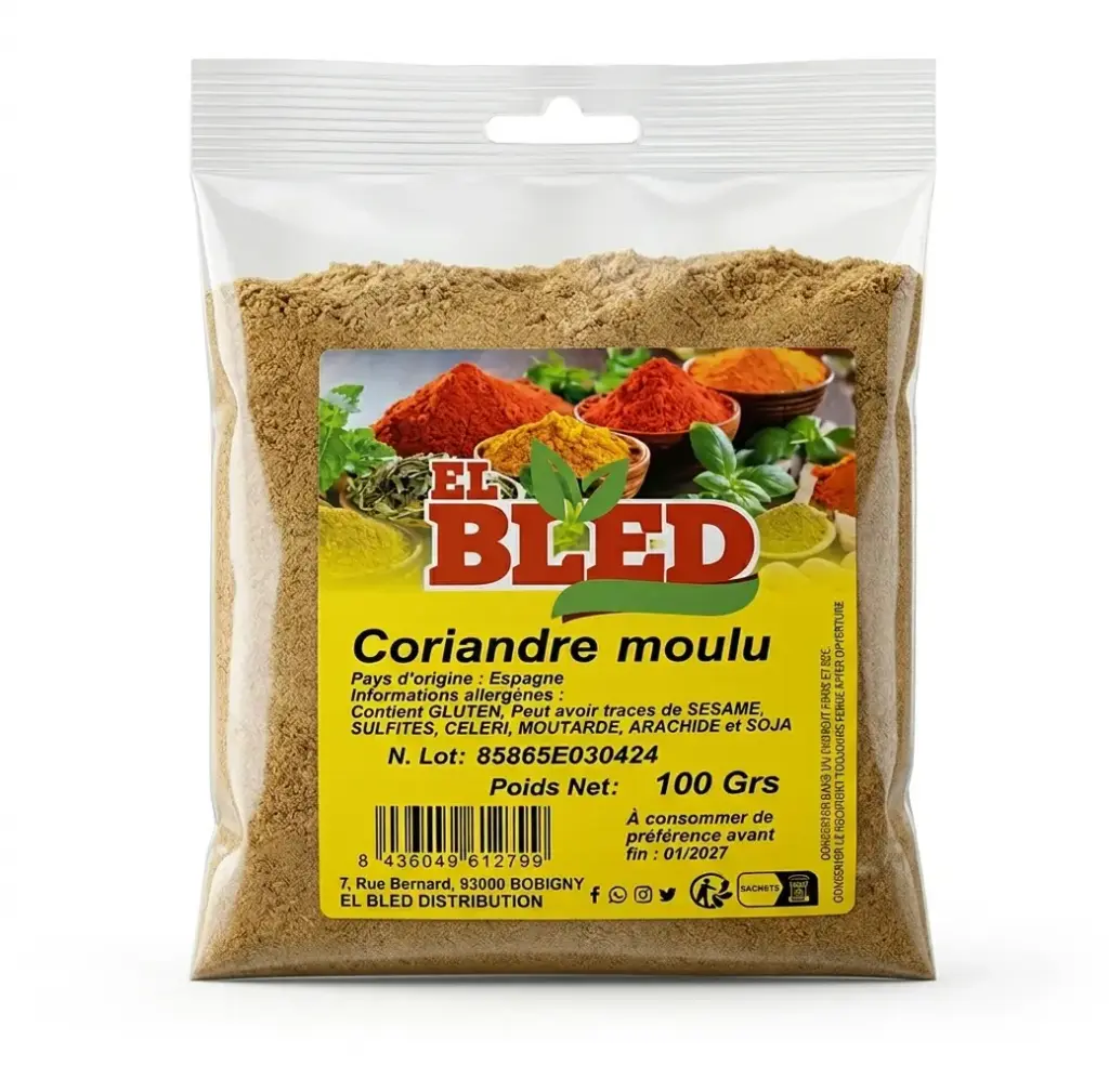 CORIANDRE MOULU 100GR EL BLED