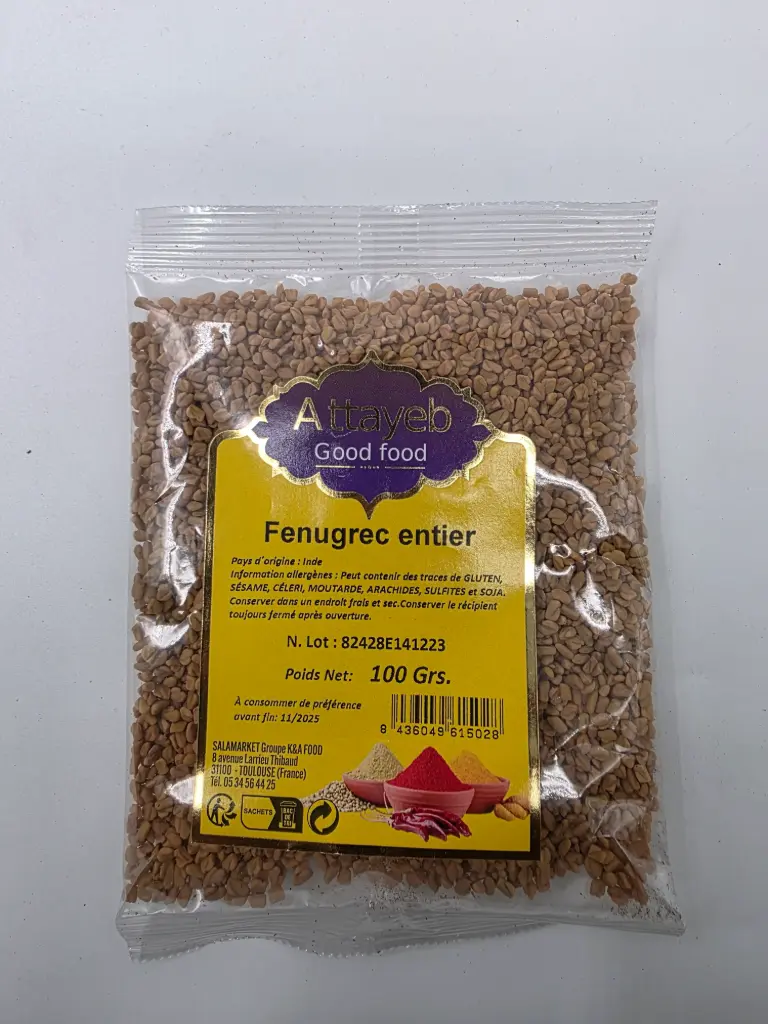 FENUGREC ENTIER 100GR ATTAYEB