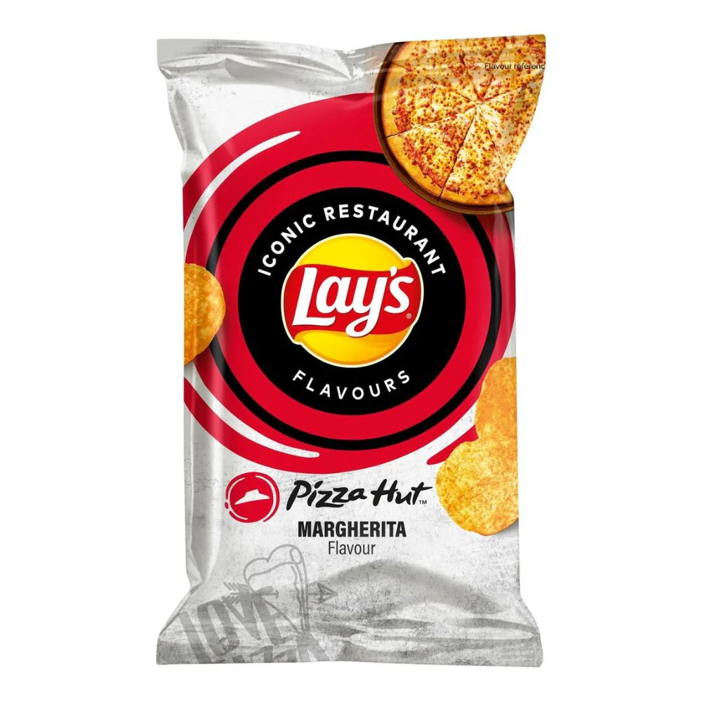 CHIPS LAY'S ICONIC PIZZA HUT MARGHERITA 150G