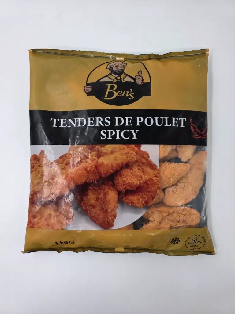 TENDERS 001 H&S HALAL BEN'S 1KG
