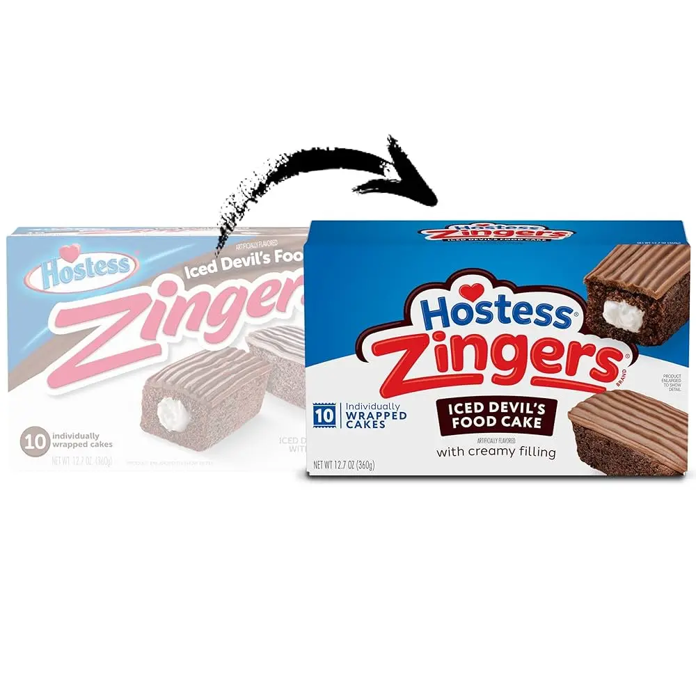 Gâteaux Zingers Iced Devil's Food Hostess 360g