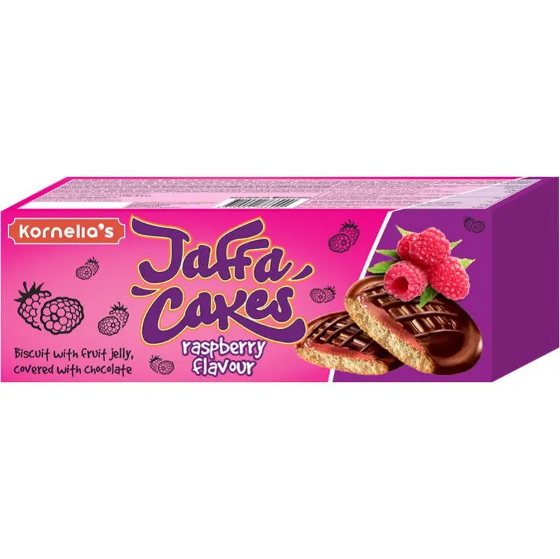 Jaffa Cakes Raspberry Flavour Kornelia's 115g 