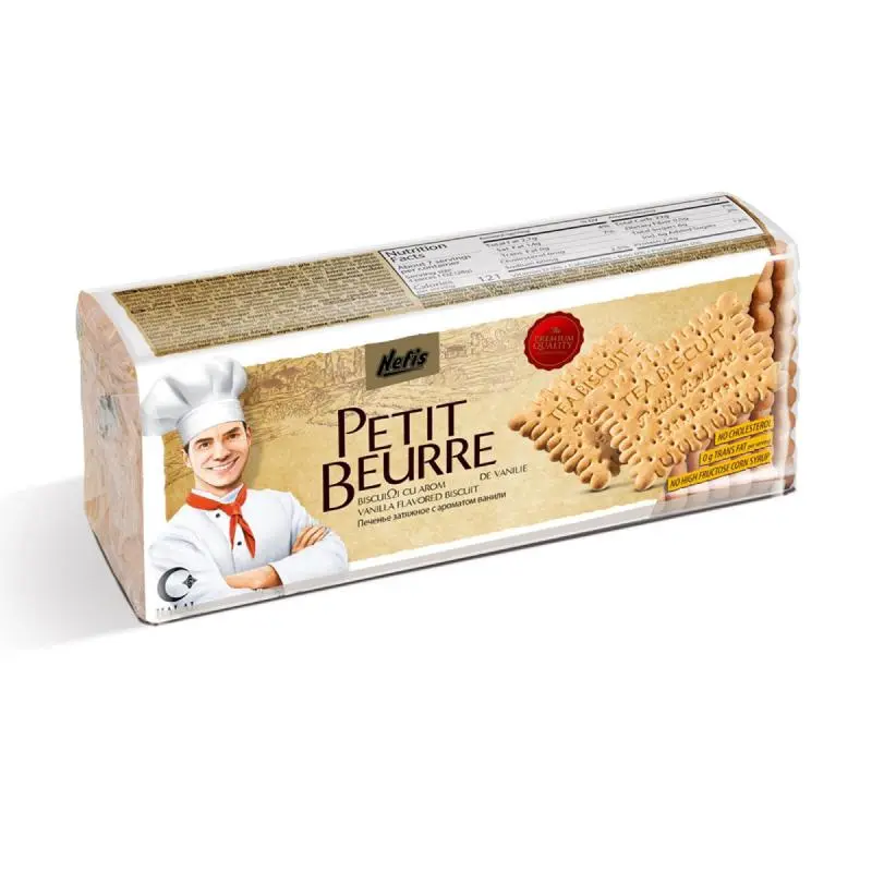 Biscuits Petit Beurre Goût Vanille Nefis 100g