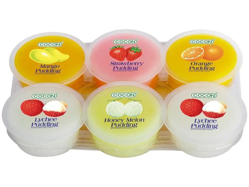 Fruity Jelly Nota De Coco Lazez 100gX6 