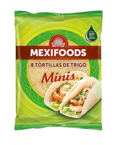 MINI TORTILLA MEXIFOODS 40G X8 {C12}