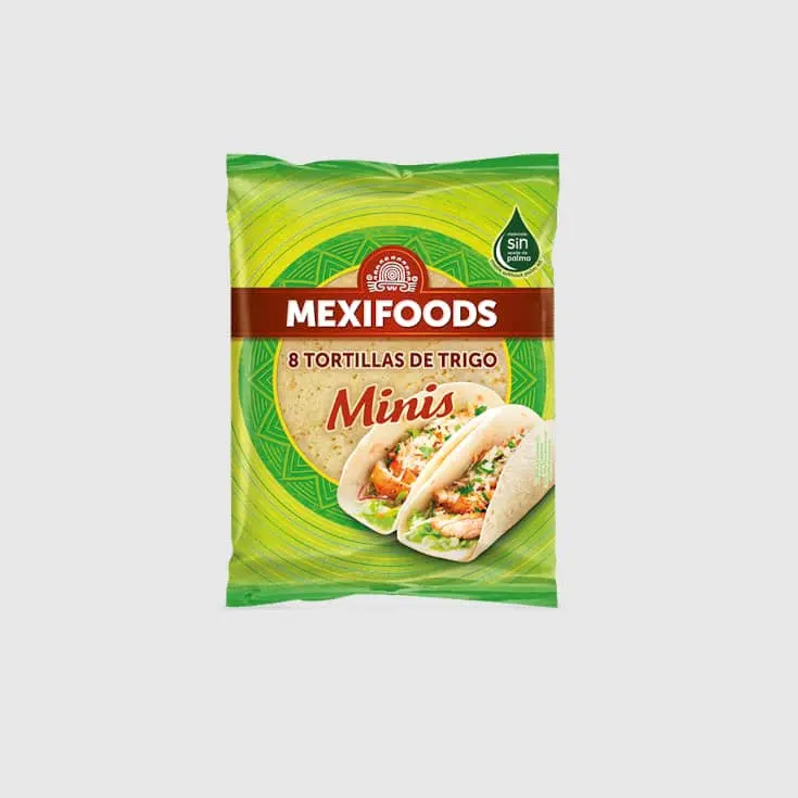 MINI TORTILLA MEXIFOODS 40G X8 {C12}
