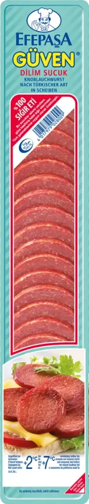 GUVEN SAUCISSON TRANCHE 200GR {C24}